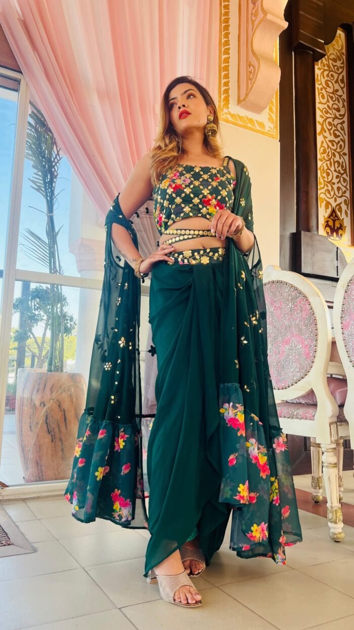 Designer Lungi Dress - Image 9