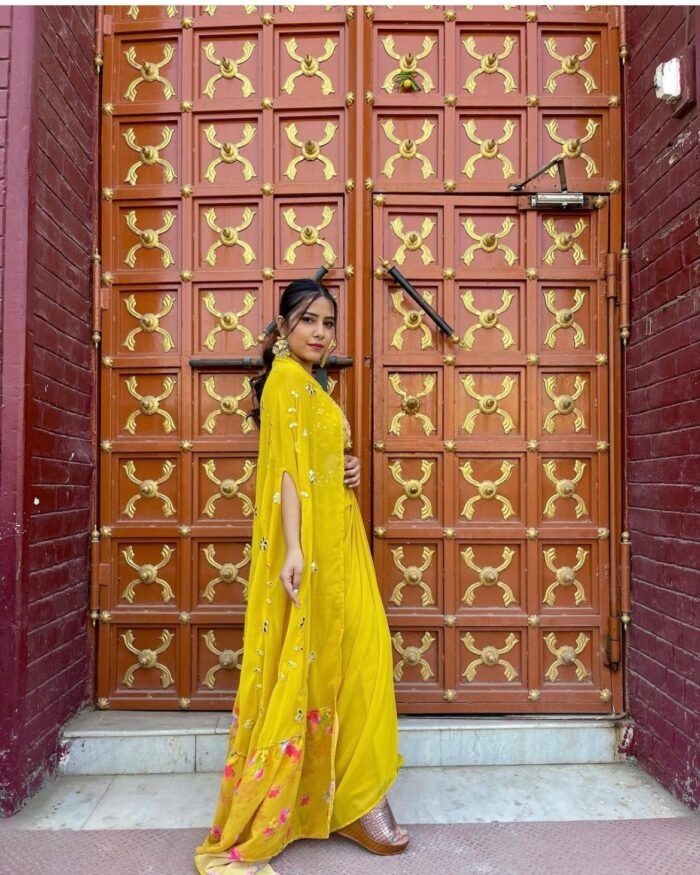 Yellow 3pc Dress - Image 3