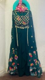 Sarong dress for mehendi /wedding mehendi & sangeet outfit - Image 2