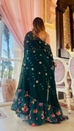 Sarong dress for mehendi /wedding mehendi & sangeet outfit - Image 6