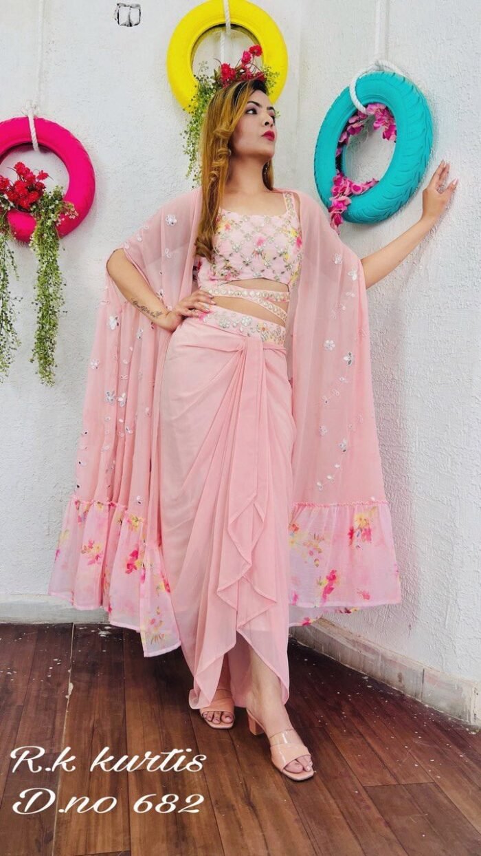 Sarong DRESS -for Haldi / Mehendi / Sangeet - Image 8