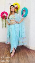 Designer Lungi Dress