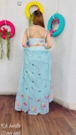 Designer Lungi Dress - Image 4