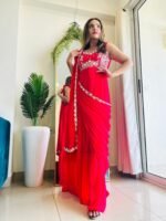 Saree Gown Festive Launch/for Party Wedding - Image 10