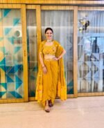 Sarong dress for mehendi /wedding mehendi & sangeet outfit - Image 7