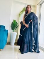 Saree Gown Festive Launch/for Party Wedding - Image 2