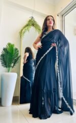 Saree Gown Festive Launch/for Party Wedding - Image 3