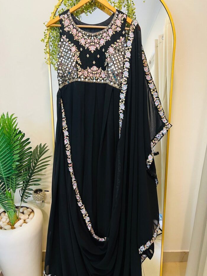 Saree Gown Festive Launch/for Party Wedding - Image 6