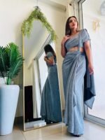 Indowestern & Designer cocktail Pre-draped saree - Image 2