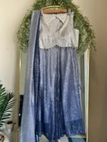 Designer & indowestern  Zara Sequence Ready to wear Pre-draped party wear & wedding wear saree - Image 7