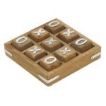 India Meets India Tic Tac Toe Wooden Puzzle Game Brain Handmade | Best Gifts