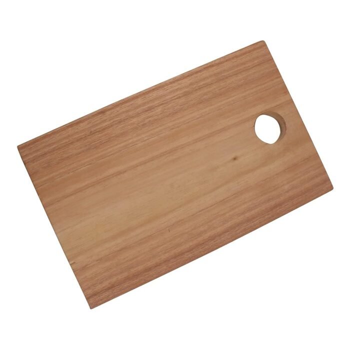 Meeran Art & Crafts Neem Wood Chopping Board - Anti-Bacterial, Eco-Friendly, Reversible - Ideal for Kitchen, Vegetables, Fruits, Cheese (12 x 8 x 0.75 inches)