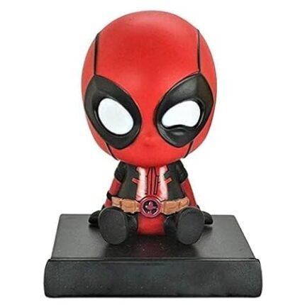 Ozzo Super Hero Action Figure Limited Edition Bobblehead with Mobile Holder for Car Dashboard, Office Desk & Study Table (Pack of 1,Dead)