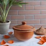 Vastuja Handmade Red Clay 500ml Dahi Handi/Serving Bowl | ODOP Product I GI Certified I Chemical-Free & Toxic-Free
