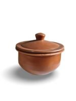Vastuja Handmade Red Clay 500ml Dahi Handi/Serving Bowl | ODOP Product I GI Certified I Chemical-Free & Toxic-Free