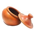 Vastuja Handmade Red Clay Dahi Handi/Terracotta/Serving Bowl â€“500 ml/Chemical-Free & Toxic-Free| Perfect for Festive Feasts & Holi Delicacies