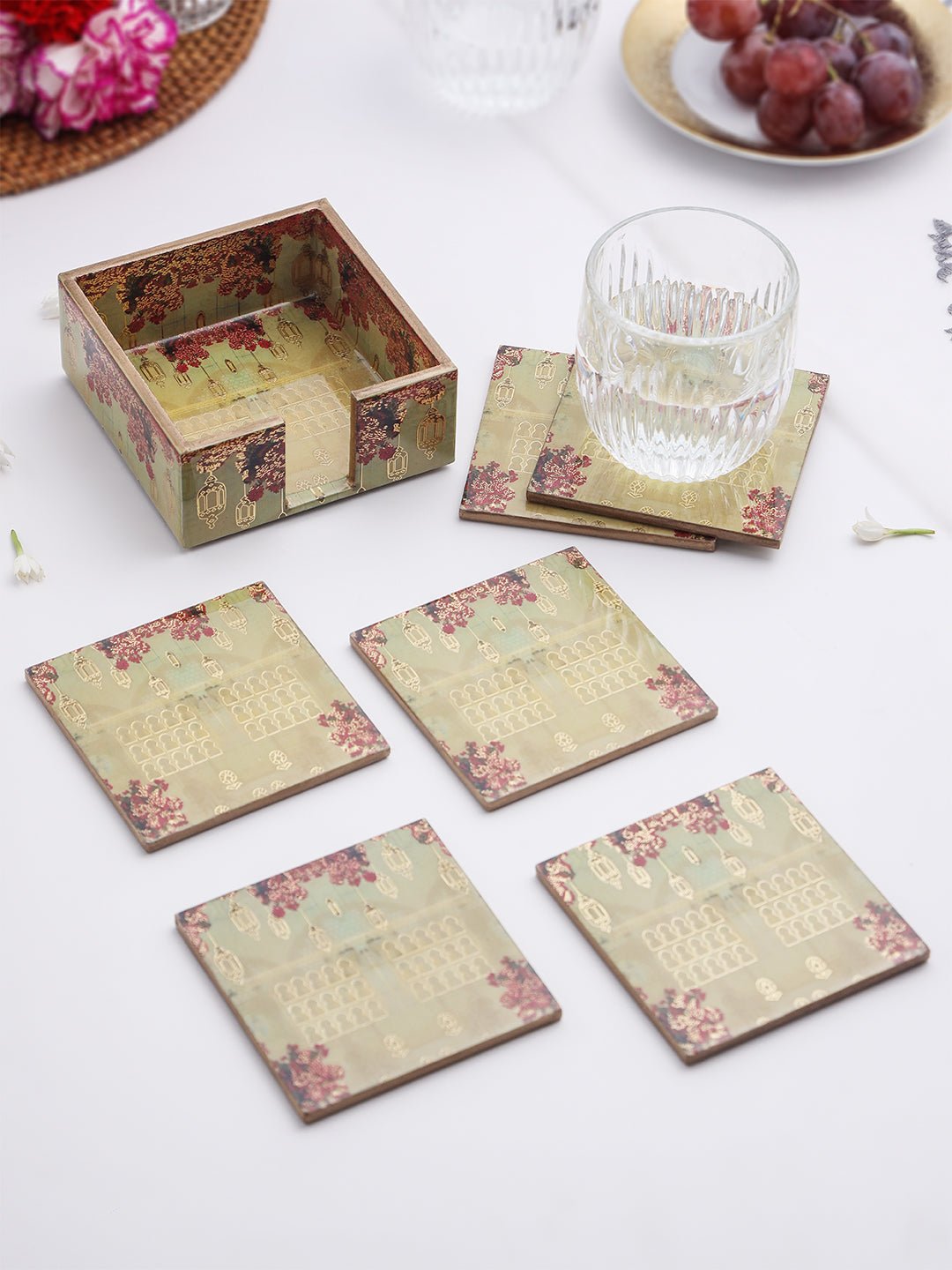 Botanica Set Of 6 Coaster Botanica Set Of 6 Coaster