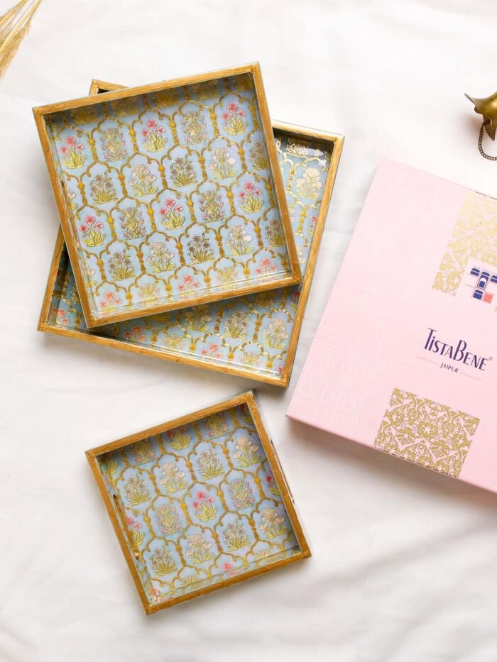 Floare Set of 3 Square tray