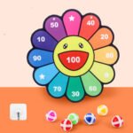 Spot Wholesale Children's Sticky Ball Dart Board Cartoon Fun Dart Board Plus Velvet A Variety Of Creative Cartoon - Image 7