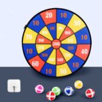 Spot Wholesale Children's Sticky Ball Dart Board Cartoon Fun Dart Board Plus Velvet A Variety Of Creative Cartoon - Image 2