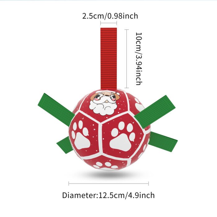 Interactive Dog Football Toy Soccer Ball Inflated Training Toy For Dogs Outdoor Border Collie Balls For Large Dogs Pet Supplies - Image 10