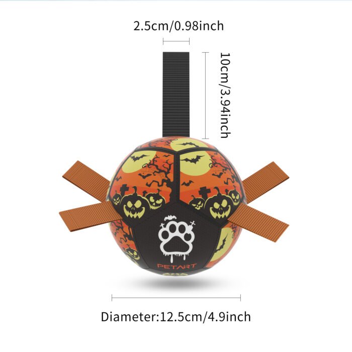 Interactive Dog Football Toy Soccer Ball Inflated Training Toy For Dogs Outdoor Border Collie Balls For Large Dogs Pet Supplies - Image 3