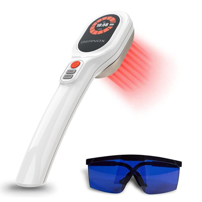 Dernox Handheld Physiotherapy Lllt-808 Red Light Treatment Body Pain Relief Medical Infrared Cold Laser Therapy Device - Image 1