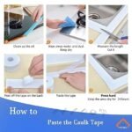 Bath & Kitchen Caulk Tape Sealant Strip, PVC Self-Adhesive Tub & Wall Sealing Tape, Shower Tile Sealer -2PCS-Selling On Temu Is Prohibited - Image 3