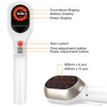 Dernox Handheld Physiotherapy Lllt-808 Red Light Treatment Body Pain Relief Medical Infrared Cold Laser Therapy Device - Image 4