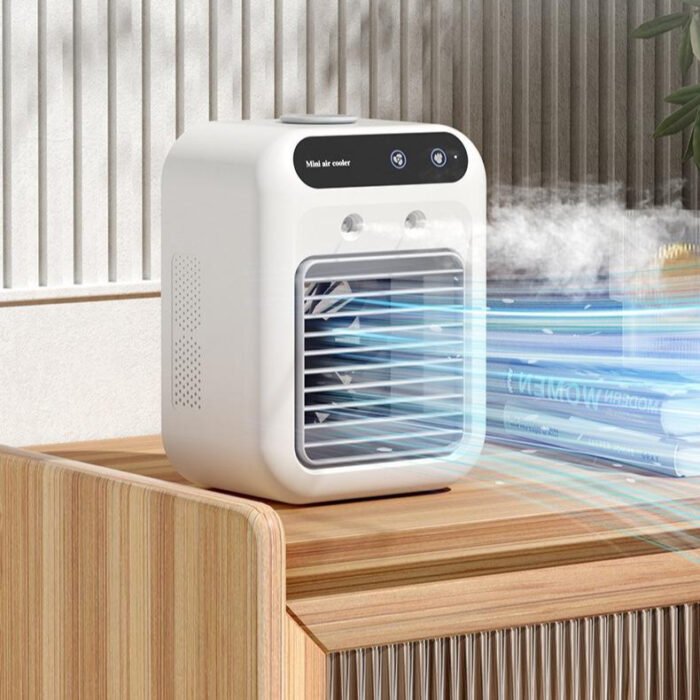 Air Conditioner Air Cooler Fan Water Cooling Fan Air Conditioning For Room Office Portable Air Conditioner Cars - Image 1