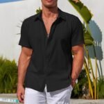 European And American Summer Men's Vacation Style Casual Shirt - Image 6