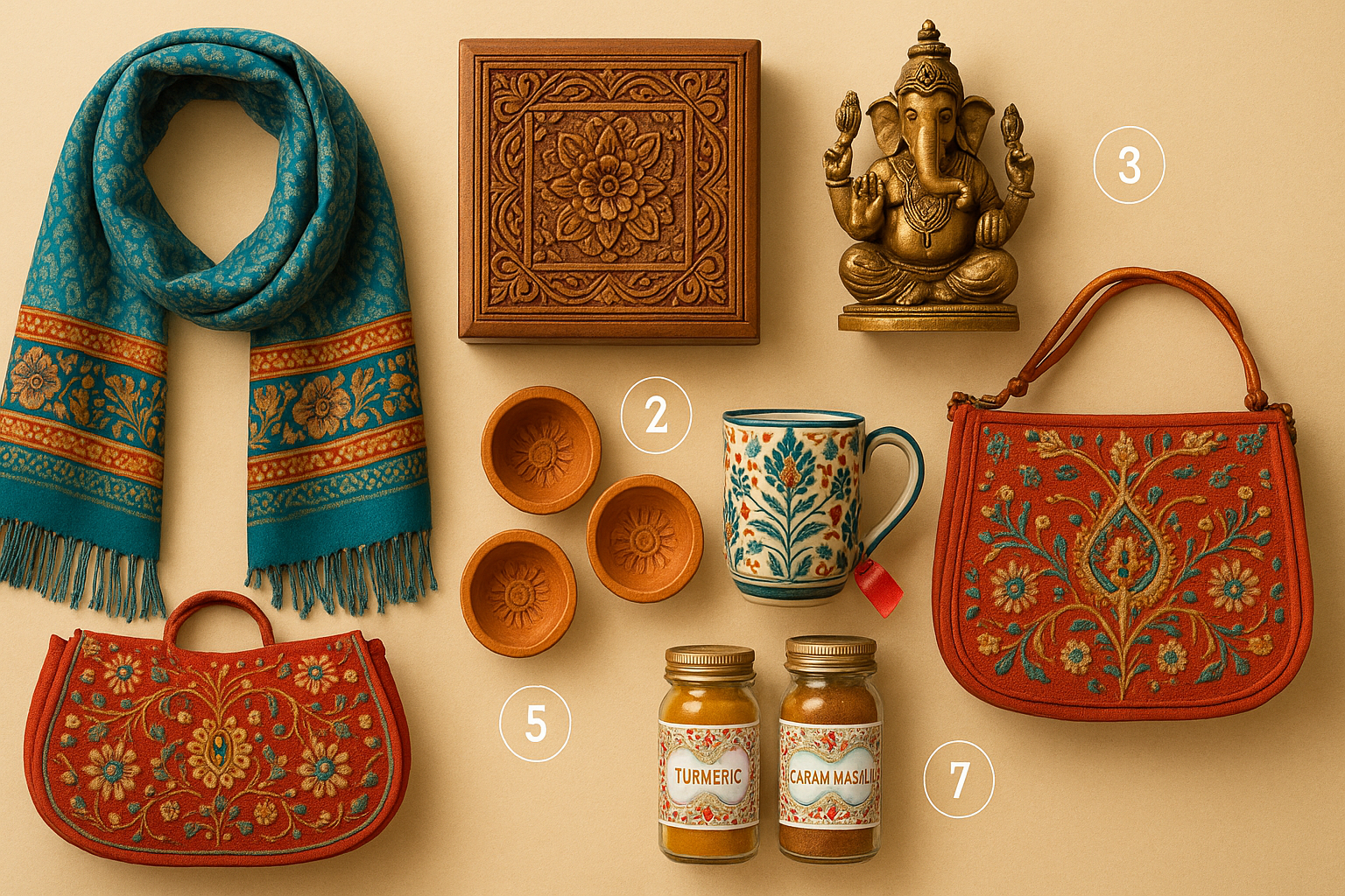 Seven bestselling handmade Indian gifts in 2025 – scarves, figurines, spices, and more loved by American buyers