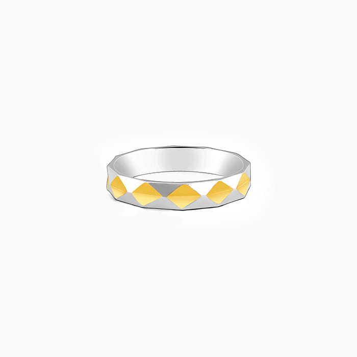 Dual Tone Altruistic Band For Him