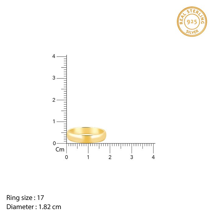 Golden Classic Band For Him