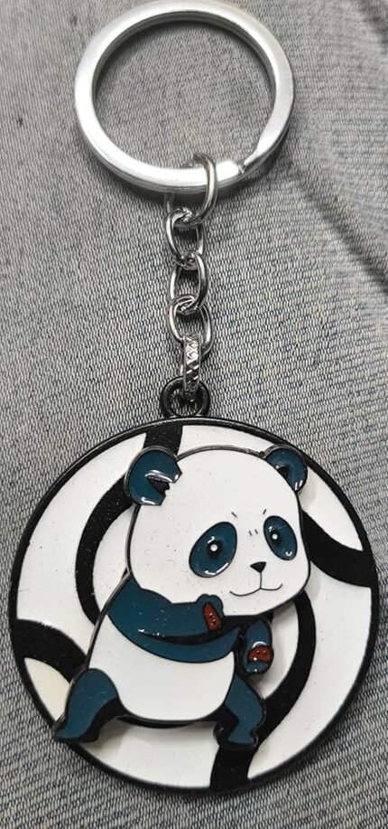 MIK PANDA 360 DEGREE ROTATE PREMIUM METAL KEY CHAIN